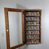 Card Display Cabinet with Adjustable Shelves